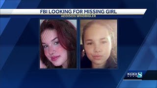 FBI says missing teen was last seen in Iowa