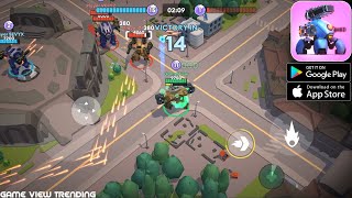 Little Big Robots. Mech Battle Gameplay | Mobile Game