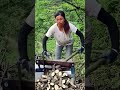 Cutting wood is as easy as chopping vegetables