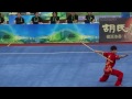 2014 1st china national wushu games 第一届全国武术运动大会 men qiangshu cha susheng 浙江 查苏生9.66