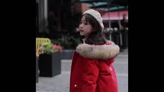 Пуховик для девочек средней длины; новинка 2021 года; детское утепленное зимнее пальто на белом