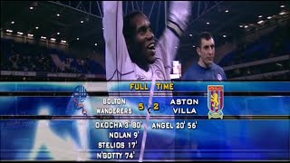 Bolton Wanderers v Aston Villa | 2004 League Cup Semi Final in full!