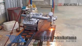 BIG AUTO - Mesin Potong Plat Heavy Duty BA220 / IK12-Max Gas Cutting Machine