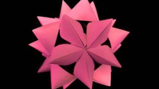 How to make an origami (inverted) Stella Conica