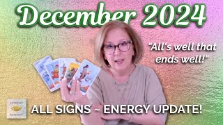 DECEMBER 2024 Love Tarot Energy Update: All's well that ends well! 😅