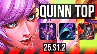 QUINN vs GANGPLANK (TOP) | Rank 4 Quinn | KR Master | 25.S1.2