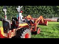 2006 kubota tractor b7800 rototiller