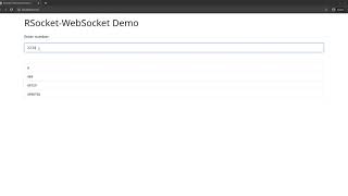 rsocket websocket bidirectional stream