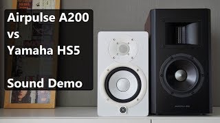 AirPulse A200 (Model One) vs Yamaha HS5  ||  Sound Demo