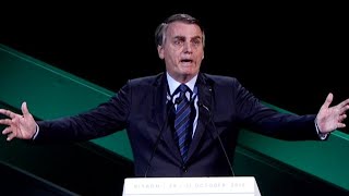 Mesmo sob ATAQUES, Bolsonaro SURPREENDE ao discursar no Future Investment Initiative 2019