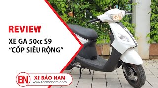 Xe ga 50cc S9 xe ga học sinh lựa chọn cốp rộng giá 19.500.000đ ► Học sinh trên 16 tuổi đi được