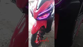 Honda cLick v2 eyeline demon eye #honda #click #version2 #demoneye #eLwork'z