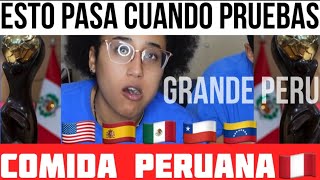 😍ESTO pasa cuando PRUEBAS COMIDA PERUANA 🇵🇪 extranjeros 🇲🇽🇺🇸🇪🇸🇨🇱🇻🇪🇯🇵 probando Gastronomia Peruana