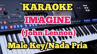 IMAGINE - John Lennon - Karaoke Male key/Pria