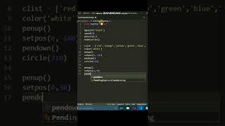 Python Turtle Graphics - Drawing circle patterns