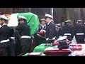 tragedia in porto a genova i funerali delle vittime