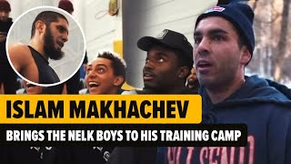 ISLAM MAKHACHEV BRINGS THE NELK BOYS TO HIS TRAINING CAMP 1