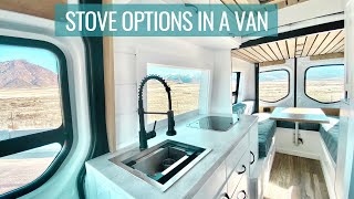 stove & oven options in a van | BEST STOVE FOR VAN LIFE