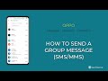 How to Send a Group message (SMS/MMS) - Oppo [Android 11 - ColorOS 11]