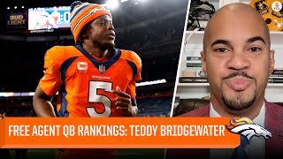 NFL FREE AGENT QB RANKINGS: Teddy Bridgewater | CBS Sports HQ
