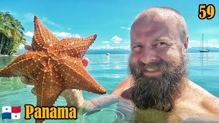 НАВКОЛО СВІТУ 59 Панама як перейти через кордон самостійно острова Bocas del Toro морські зірки пляж