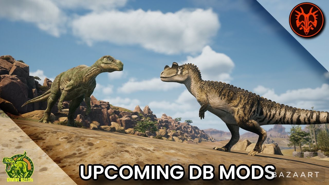 All Of Divine Beasts Mods Showcase Path Of Titans Mod News Youtube