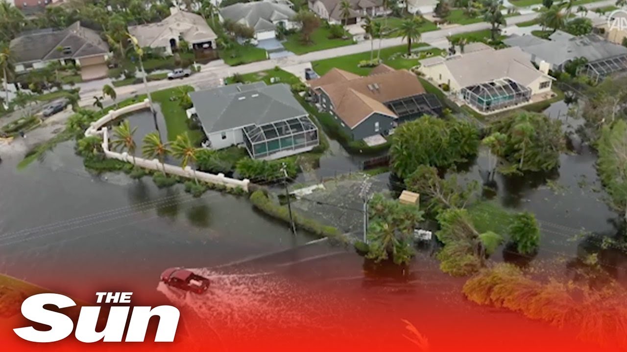 Shocking Drone Footage Shows The Devastation Caused By Hurricane Ian ...