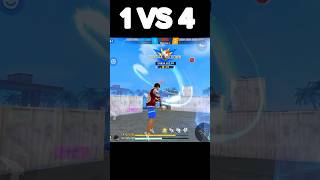 1 vs 4 free fire hadshirt shirt video #trending #varil #1vs4 #shirtfeeds #video