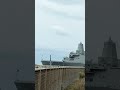 2025年2月26日 military石垣島にアメリカ軍艦