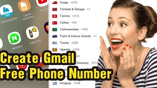 How create Gmail Conect With Number USA Device SmartPhone​ android+Nexplus America Easy