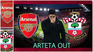Arsenal 1-1 Southampton Arteta out of his depths??/players mentally weak? Relegation battle 🤬🤬🔥🚨