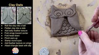 Clay Owl (Mrs. Brown • Art ®)