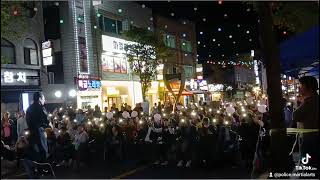 중리동 축제에 남진아MC겸가수