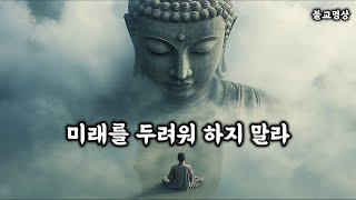 미래에 대한 불안으로 잠 못 드는 당신이라면 이 영상을 보세요. 5분이면 됩니다 I 부처님말씀 I 마음챙김 I 5분명상 I 불면증해소 I