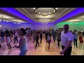 portland dance floor line dance by simon amy niels dustin josé u0026 jp @ 2024 nwld blast