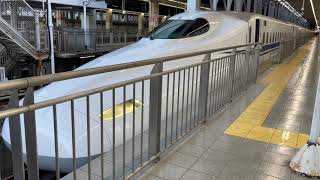 【発車メロディあり‼️】のぞみ48号(東京行き､JR東海のN700A)・博多駅を出発