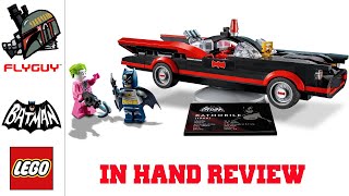 FLYGUYtoys DC LEGO Batman 76188 Batman 1966 Classic TV Series Batmobile Unboxing Full Review