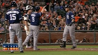 SD@SF: Grandal's slam highlights Padres' four homers