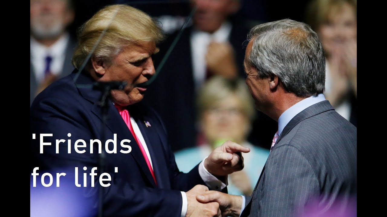 Donald Trump And US Voters Praise 'Mr Brexit' Nigel Farage - YouTube