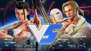 Yukadon (Ibuki) vs godofjimmy (Vega)：ゆかどん（いぶき）vs godofjimmy（バルログ）