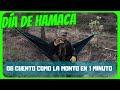 Cómo Montar una Hamaca en el Monte en Solo 1 Minuto 🌲 ¡Fácil y Rápido!