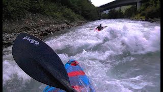 Kayak Haute-Isère entre Bellentre et Centron