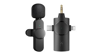 Review: AIKELA Wireless Microphone for iPhone/Android/Camera/PC, Mini Wireless Lavalier Lapel Mic