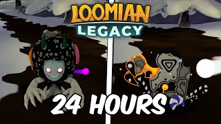 How lucky can I be in 24 Hours Hunting in Jolly Village 2024? | Loomian Legacy Roblox