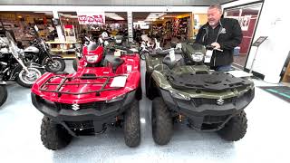 2024 Suzuki KingQuad 500 AXi and 2023 Suzuki KingQuad 500 AXi Power Steering