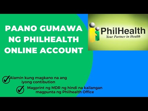 Paano Gumawa Ng Philhealth Online Account | Alamin Ang Total ...