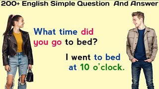 200+ English Questions and Answers | Learn English