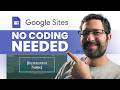 Google Sites Tutorial for Beginners: Build a Website (No Coding)