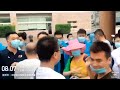 6月27日反映诉求的维权储户被河南银保监会拒之门外。