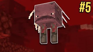Minecraft: Nether Survival Let's Play Ep. 5 - Flying Strider Mystery